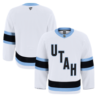 Utah Mammoth Fanatics White Away Authentic Pro Jersey