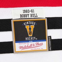 Chicago Blackhawks Bobby Hull Scarlet 1960-61 Power Play Jersey