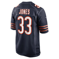Chicago Bears Jaylon Jones Nike Navy Team Game Jersey