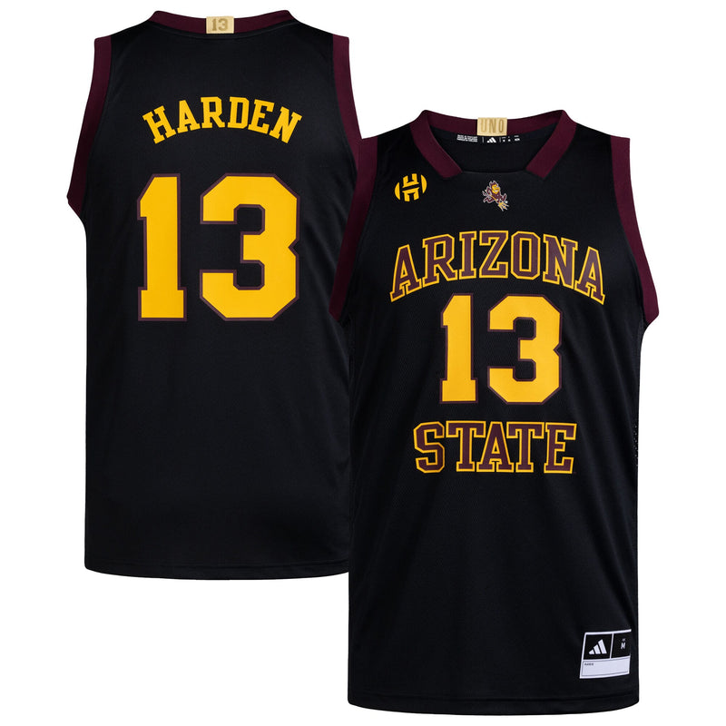 adidas James Harden Black Arizona State Sun Devils Replica Swingman Jersey