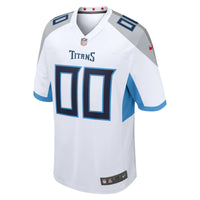 Tennessee Titans Nike White Custom Game Jersey