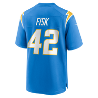 Los Angeles Chargers Tucker Fisk Nike Powder Blue Team Game Jersey
