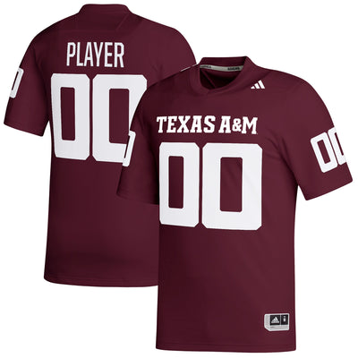 Texas A&M Aggies adidas NIL Pick-A-Player Replica Football Jersey - Maroon
