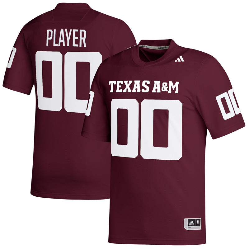 Texas A&M Aggies adidas NIL Pick-A-Player Replica Football Jersey - Maroon