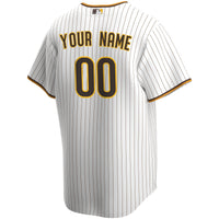 San Diego Padres Nike White Home Replica Custom Jersey