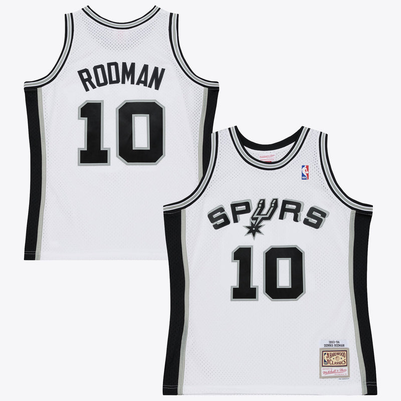 San Antonio Spurs Mitchell & Ness Dennis Rodman 1993 Authentic Jersey - White