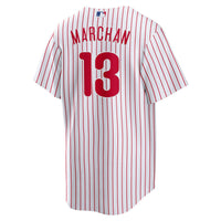 Philadelphia Phillies Rafael Marchán Nike White Home Replica Jersey