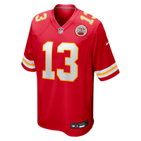 Kansas City Chiefs Nazeeh Johnson Nike Red Game Player Jersey