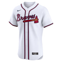 Atlanta Braves Ronald Acuña Jr. Nike White Home Elite Jersey