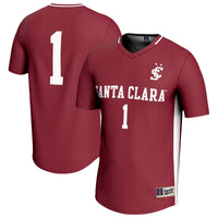 #1 Santa Clara Broncos GameDay Greats Lightweight Soccer Fashion Jersey - Maroon
