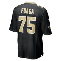 New Orleans Saints Taliese Fuaga Nike Black Game Jersey