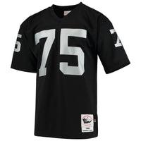 Las Vegas Raiders 1983 Howie Long Mitchell & Ness Black Authentic Throwback Retired Player Jersey