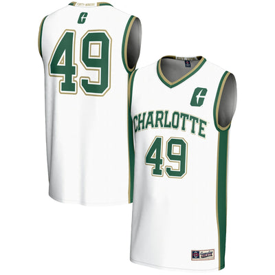 #49 Charlotte 49ers GameDay Greats Lightweight Basketball Jersey - White
