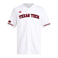 Texas Tech Red Raiders adidas Replica Baseball Jersey - White