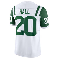 New York Jets Breece Hall Nike White Classic Alternate Vapor F.U.S.E. Limited Jersey