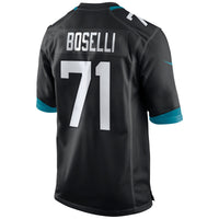 Jacksonville Jaguars Tony Boselli Nike Black Retired Player Alternate Game Jersey