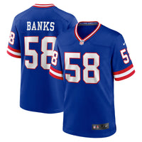 New York Giants Carl Banks Nike Royal Retired Player Alternate Game Jersey