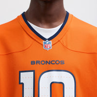 Denver Broncos Bo Nix Nike Orange Player Game Jersey