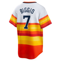Houston Astros Craig Biggio Nike White Home Cooperstown Collection Player Jersey