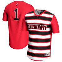 #1 Cincinnati Bearcats GameDay Greats Lightweight Soccer Fashion Jersey - Red