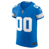 Detroit Lions Nike Blue Team Vapor F.U.S.E. Elite Custom Jersey