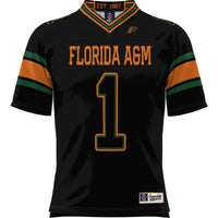 #1 Florida A&M Rattlers GameDay Greats Football Jersey - Black