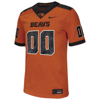Oregon State Beavers Nike Pick-A-Player NIL Football Game Jersey - Orange