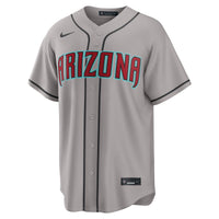 Arizona Diamondbacks Corbin Carroll Nike Gray Road Replica Jersey