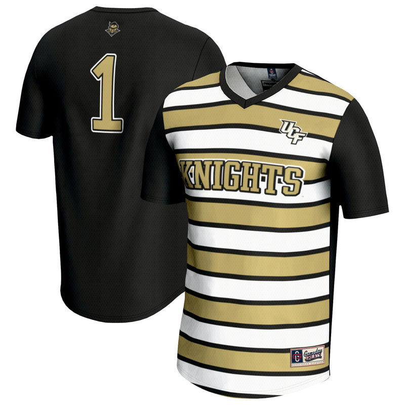 #1 UCF Knights GameDay Greats Lightweight Soccer Fashion Jersey - Black