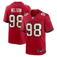 Tampa Bay Buccaneers Anthony Nelson Nike Red Game Jersey