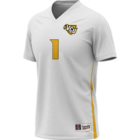 #1 VCU Rams GameDay Greats Soccer Lightweight Fashion Jersey - White