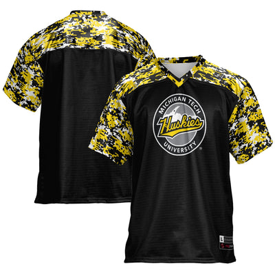 Michigan Tech Huskies GameDay Greats Football Jersey - Black