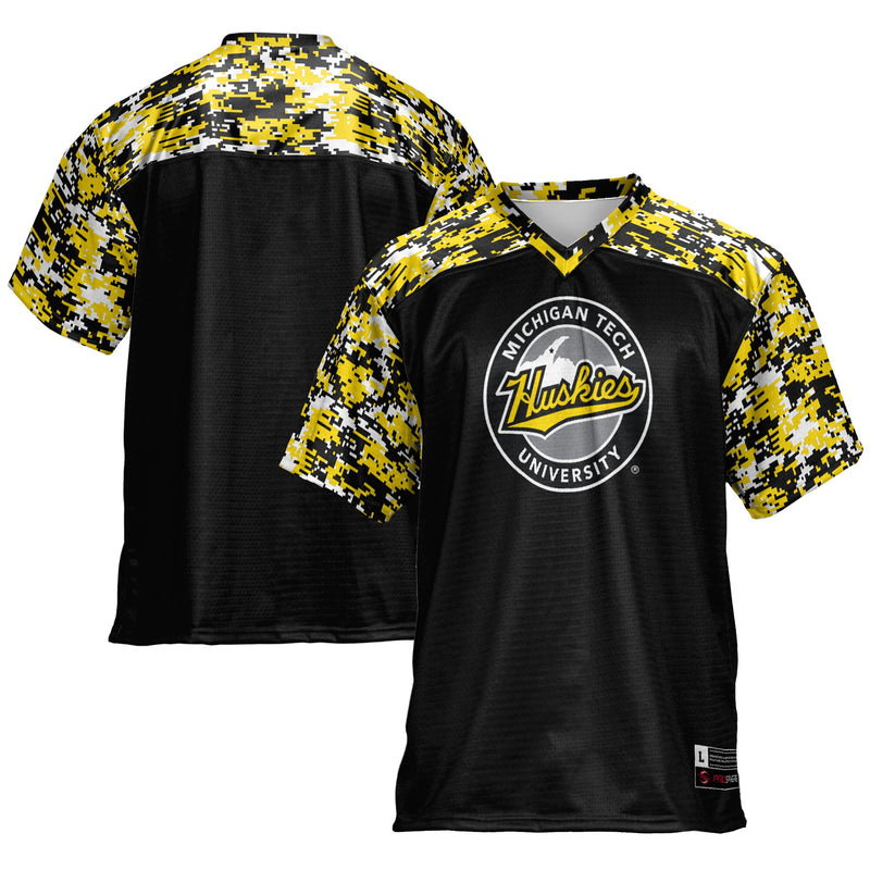 Michigan Tech Huskies GameDay Greats Football Jersey - Black