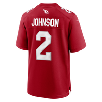 Arizona Cardinals Will Johnson Nike Cardinal Team Game Jersey