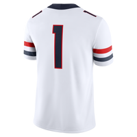 #1 Arizona Wildcats Nike Road Game Football Jersey - White