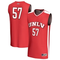 #57 UNLV Rebels GameDay Greats Lightweight Collegiate Basketball Fashion Jersey - Cardinal