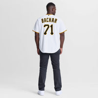Pittsburgh Pirates Lake Bachar Nike White Home Replica Jersey