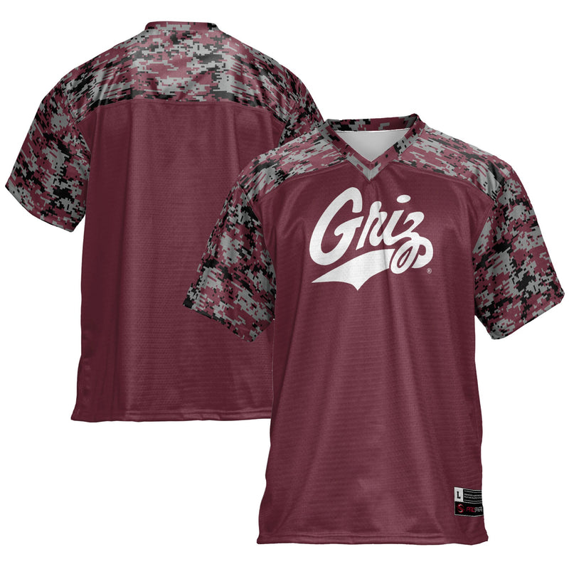 Montana Grizzlies GameDay Greats Football Jersey - Maroon