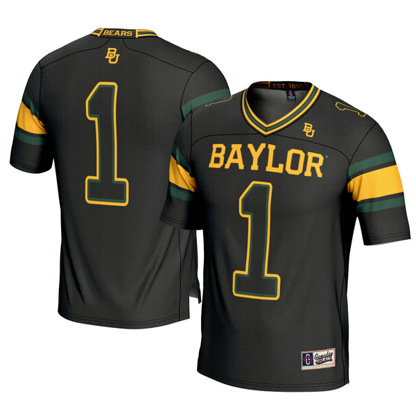 #1 Baylor Bears GameDay Greats Football Jersey - Black