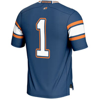 #1 Bucknell Bison GameDay Greats Endzone Football Jersey - Blue