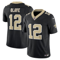 New Orleans Saints Chris Olave Nike Black Vapor F.U.S.E. Limited Jersey