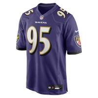 Baltimore Ravens Tavius Robinson Nike Purple Team Game Jersey