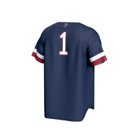 Pennsylvania Quakers GameDay Greats Pick-A-Player Baseball Fashion Jersey - Navy