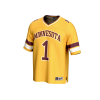 #1 Minnesota Golden Gophers GameDay Greats Collegiate Football Fashion Jersey - Gold