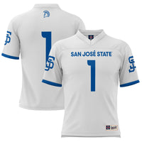#1 San Jose State Spartans GameDay Greats Football Jersey - White