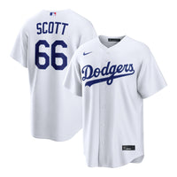 Los Angeles Dodgers Tanner Scott Nike White Home Replica Jersey