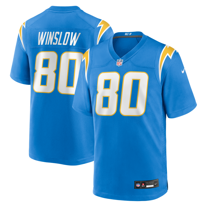Los Angeles Chargers Kellen Winslow Nike Powder Blue Game Retired Player Jersey