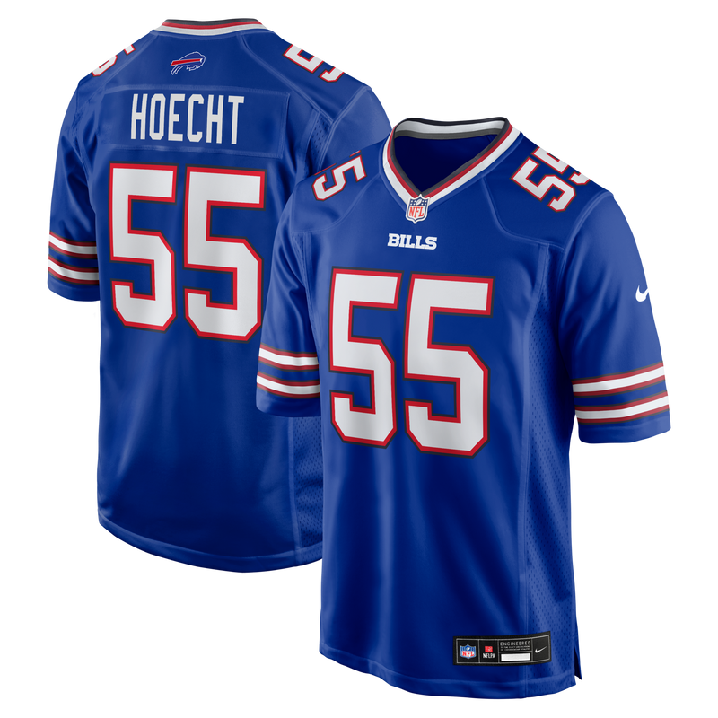 Buffalo Bills Michael Hoecht Nike Royal Team Game Jersey