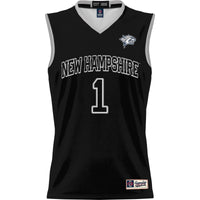 #1 New Hampshire Wildcats GameDay Greats Lightweight Basketball Jersey - Black