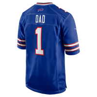 Buffalo Bills Number 1 Dad Nike Royal Game Jersey